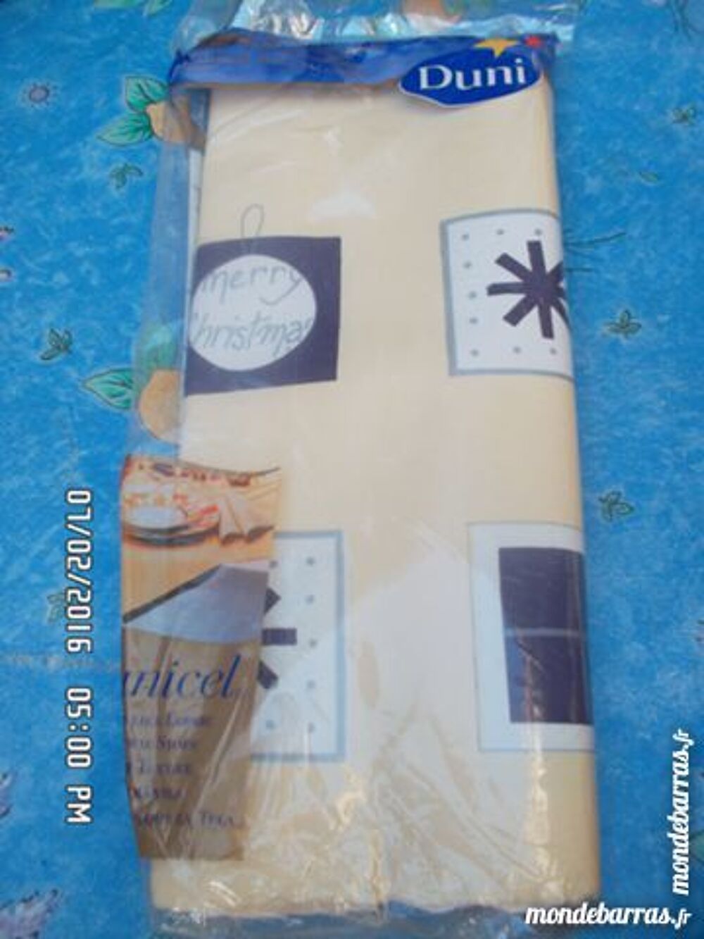 NAPPE PAPIER MERRY CHRISTMAS Cuisine