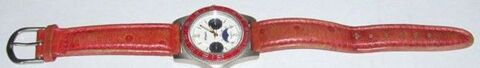 Montre bracelet cuir onyx quartz tachimestre 400 18 Versailles (78)