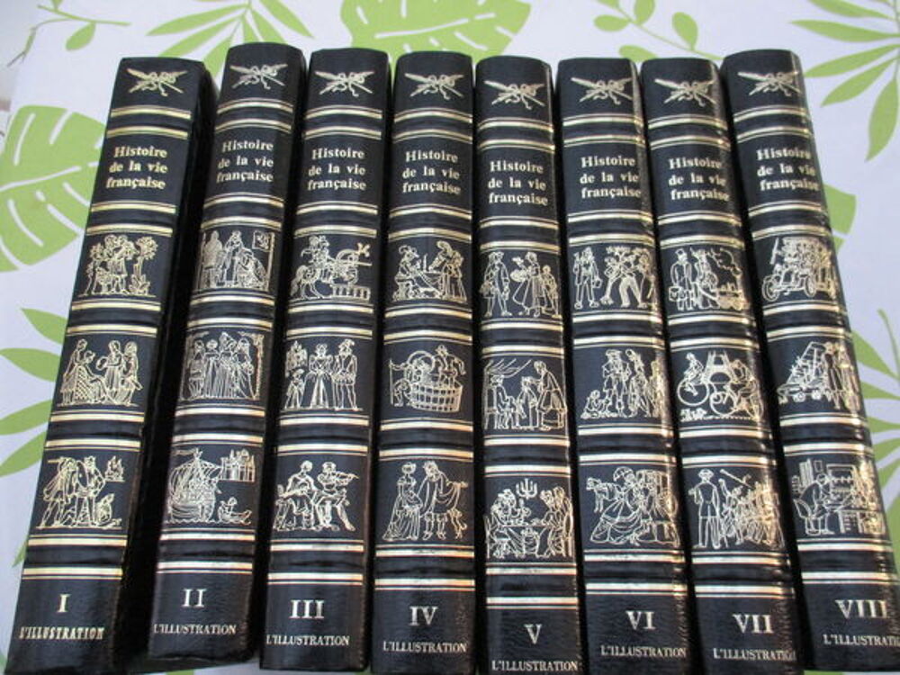 histoire de la vie Fran&ccedil;aise (en 8 volumes) Livres et BD