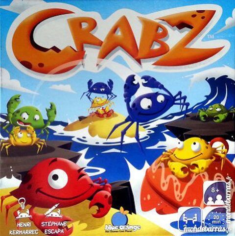 Crabz - jeu de sociéété moderne 12 Bordeaux (33)