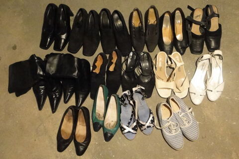 CHAUSSURES FEMMES 38-39 CUIR ET DAIM 50 Outreau (62)