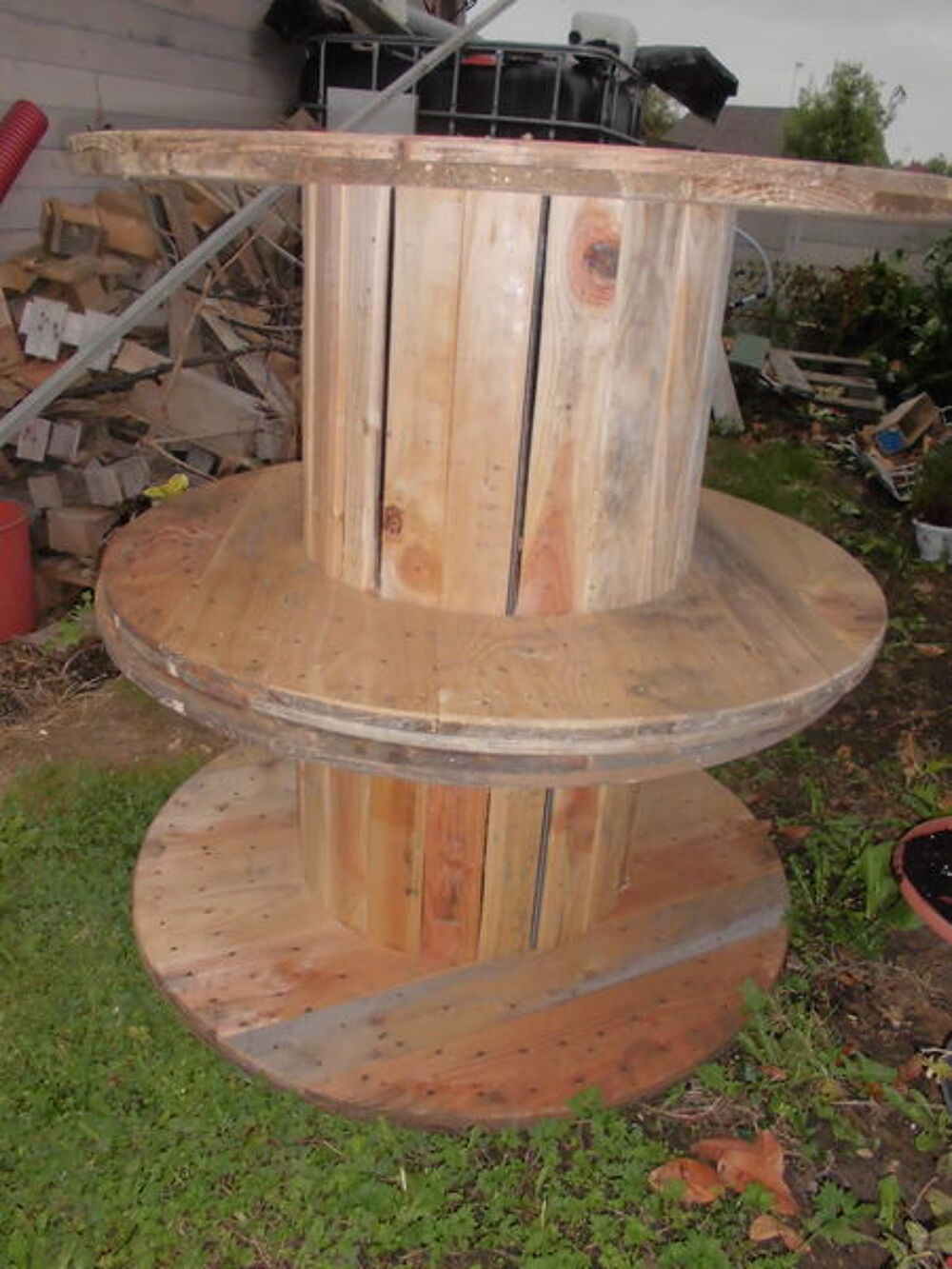 touret bois diametre 105cm Jardin