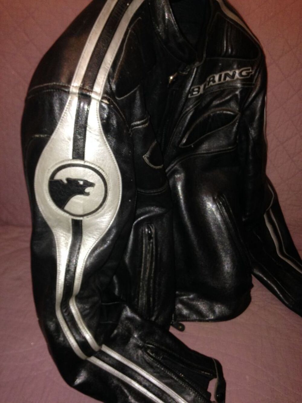 Blouson moto cuir Vêtements