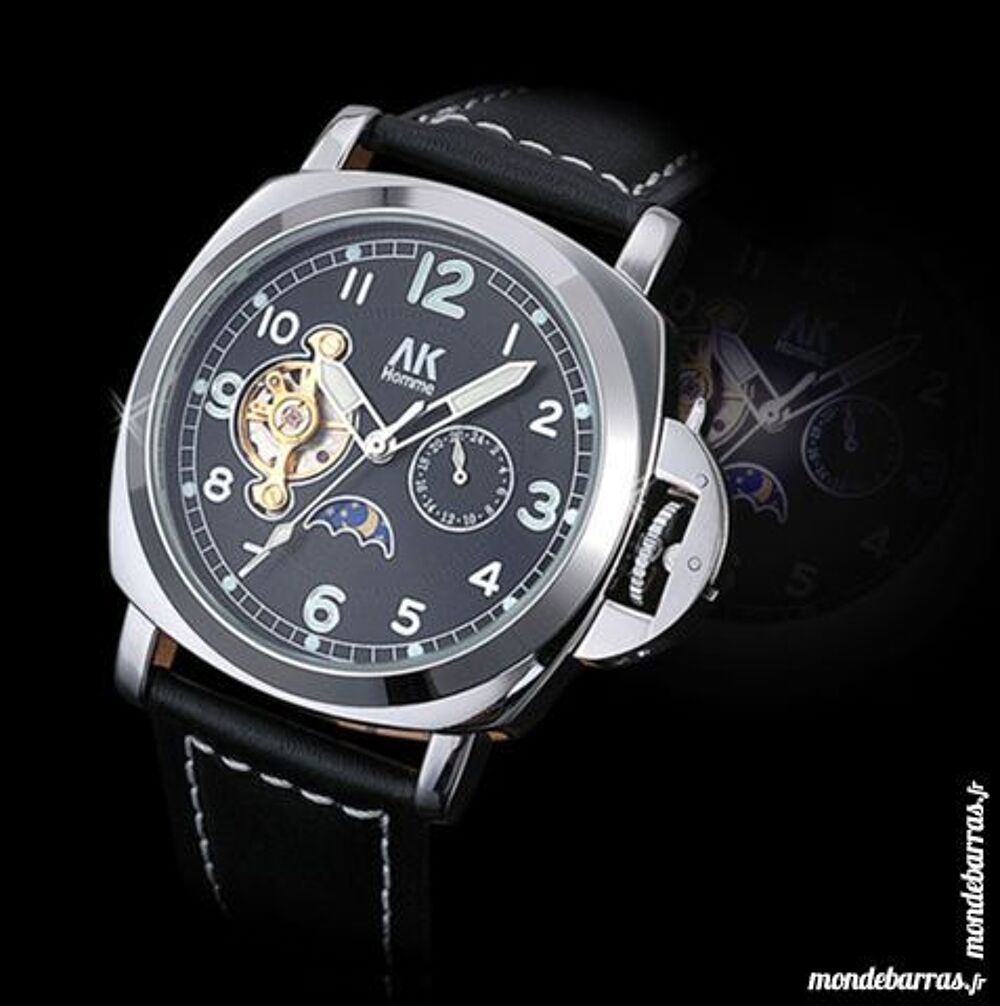 Ak MONTRE AUTOMATIQUE SQUELETTE SQ0011 Bijoux et montres