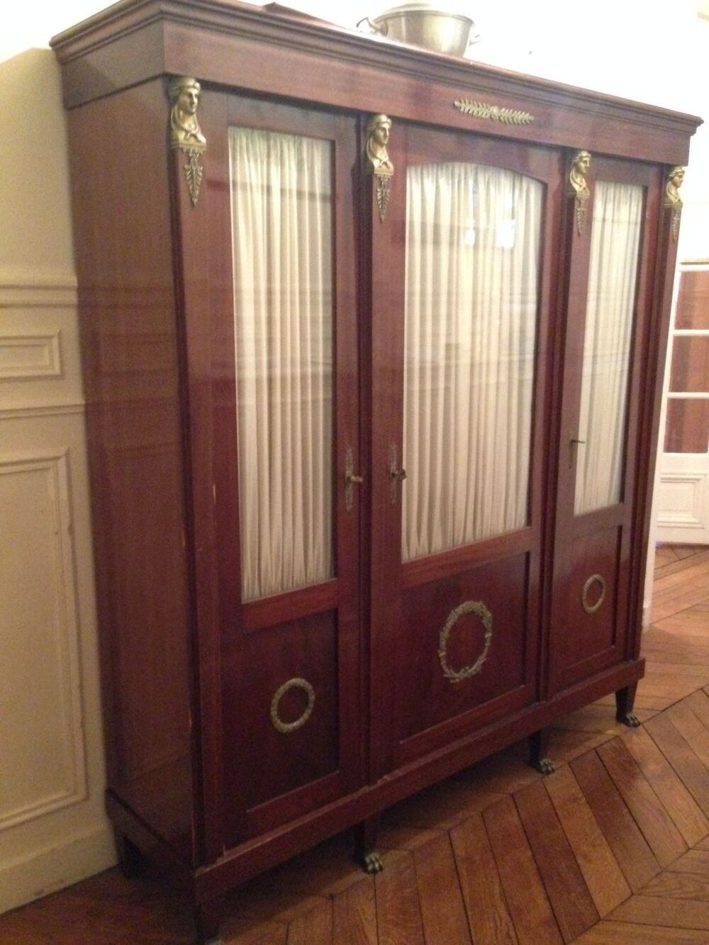 Armoire/Biblioth&egrave;que Style Empire Meubles
