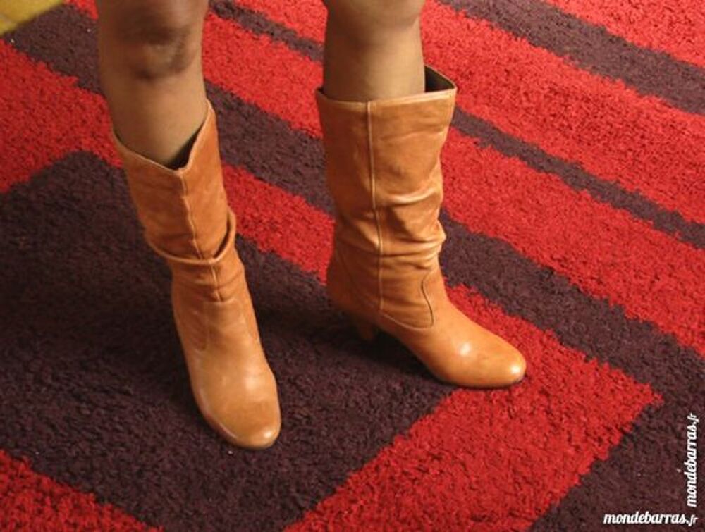 Bottes cuir Chaussures