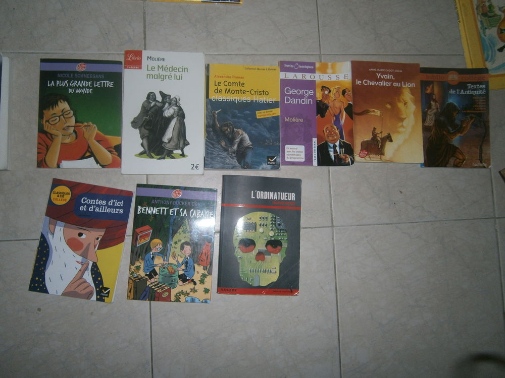 livres de poche coll&egrave;ge Livres et BD