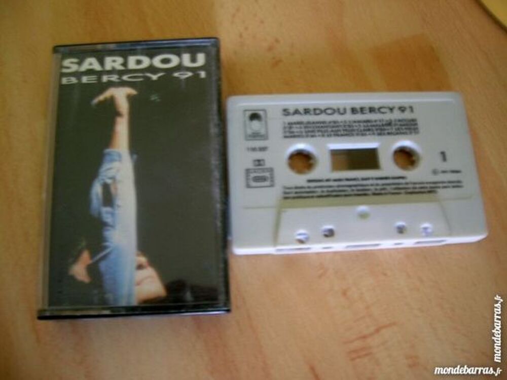 K7 SARDOU Bercy 91 CD et vinyles