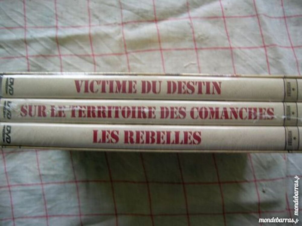 COFFRET 3 DVD Westerns - LES REBELLES + 2 DVD et blu-ray