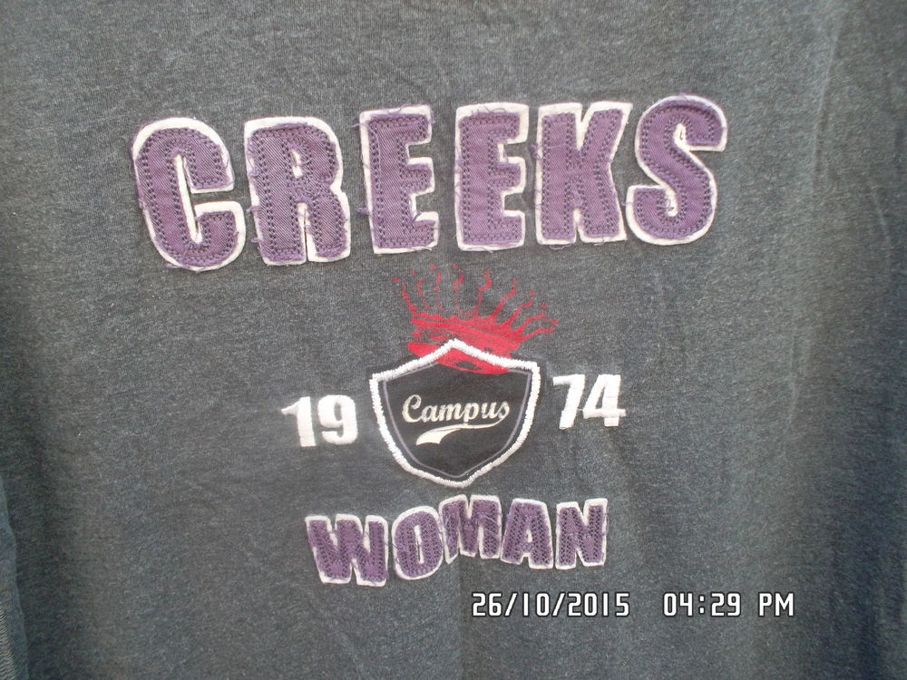 TEE SHIRT CREEKS*JUSTE 3E*KIKI60230 Vêtements