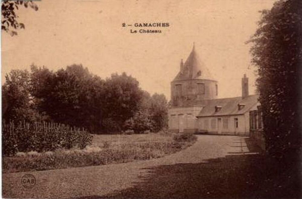 CARTE POSTALE - GAMACHES / prixportcompris 