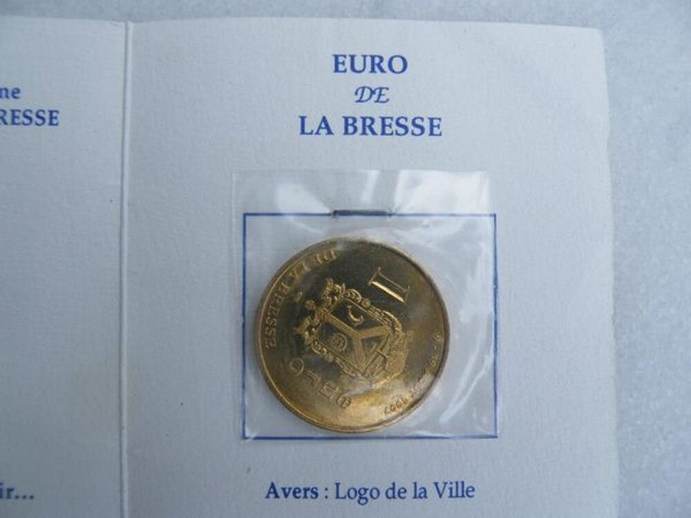 tres rare collection monnaie de Paris euro de la Bresse 
