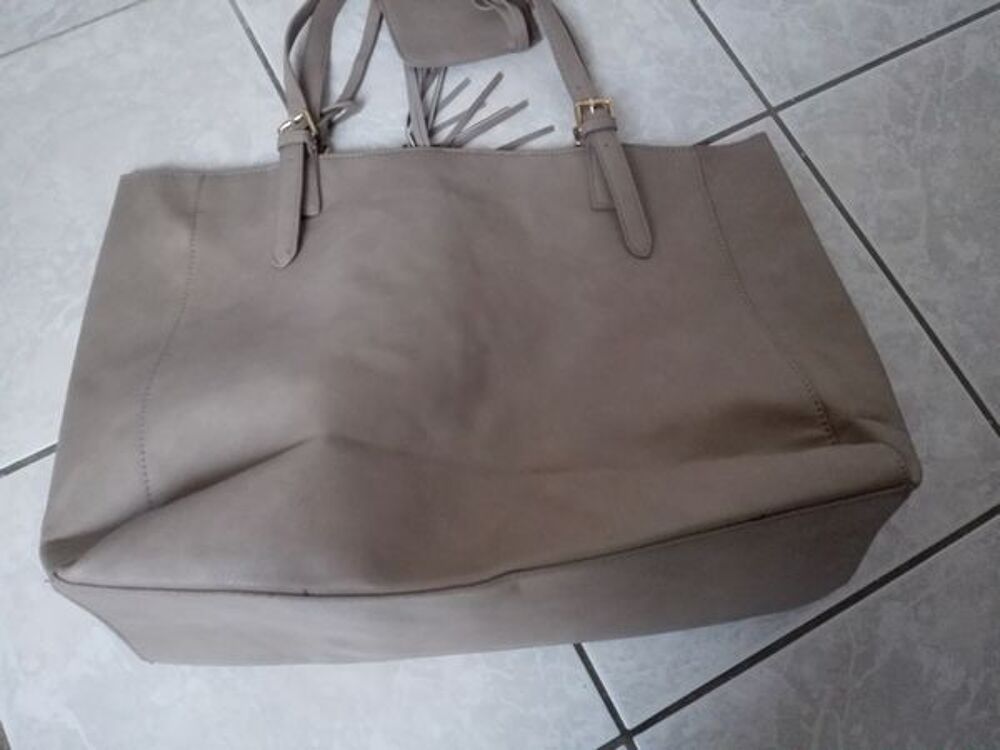 Sac cabas RODIER &eacute;cru NEUF, sac &agrave; main femme Maroquinerie