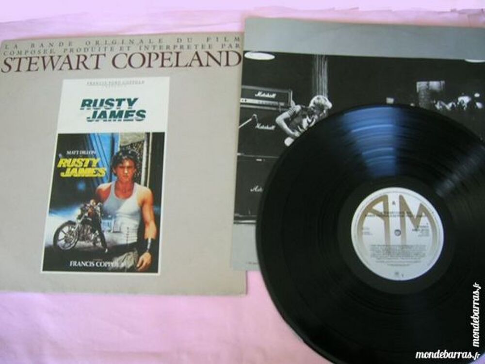 33 TOURS STEWART COPELAND Rusty James - BOF CD et vinyles