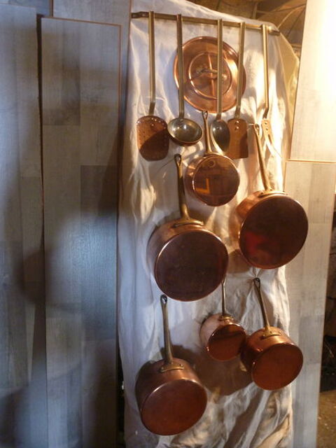lot de 6 casseroles cuivre 120 Le Coudray-Saint-Germer (60)
