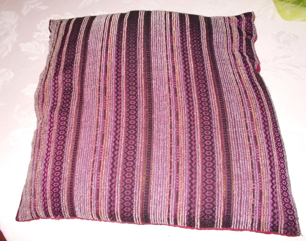 Coussin violet 35/35 Décoration