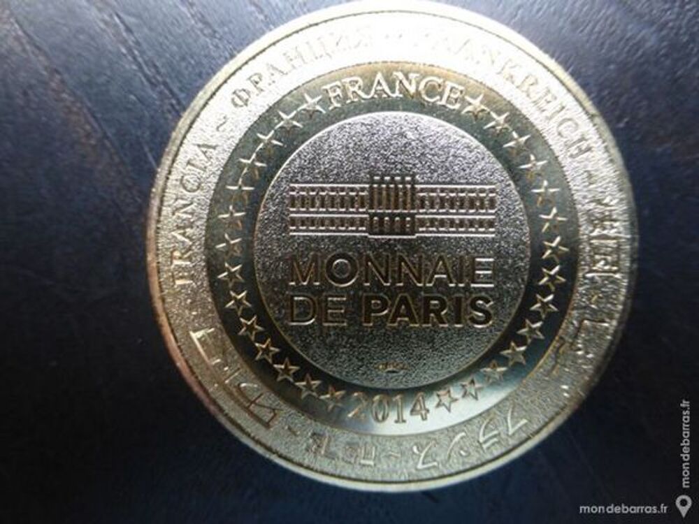 M&eacute;daille touristique de la monnaie de Paris 
