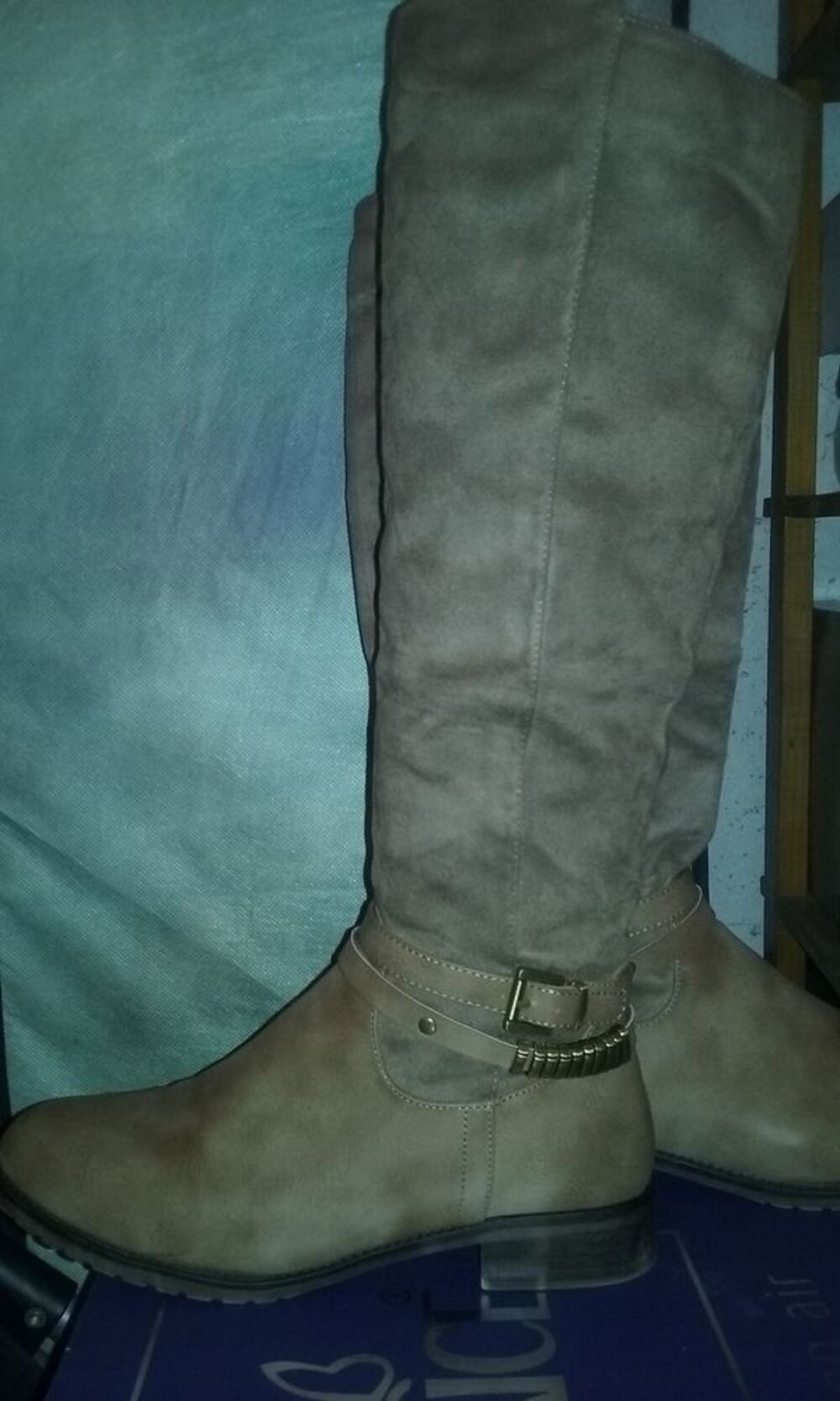 bottes marron Chaussures