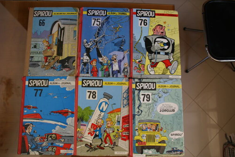 SPIROU, recueil de 1958 &agrave; 1963 Livres et BD