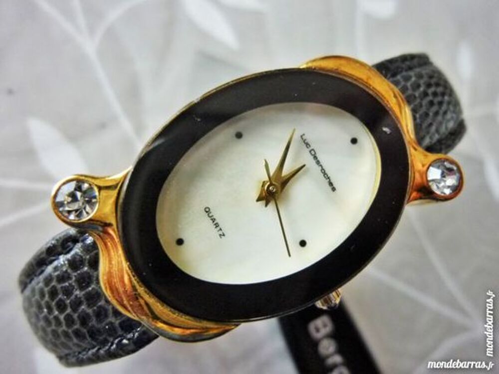 Luc Desroches montre Dame ovale LUD0002 Bijoux et montres