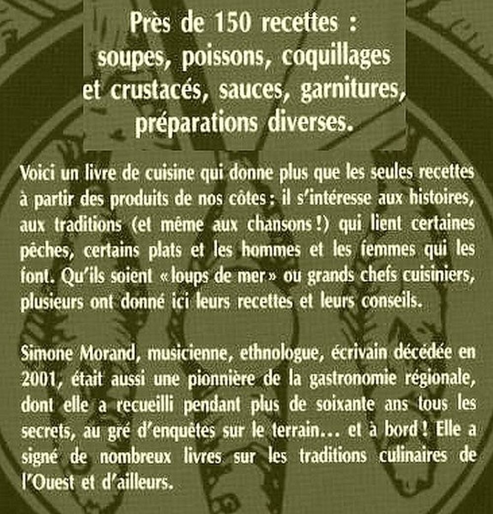 la cuisine des loups de mer / prixportcompris Livres et BD