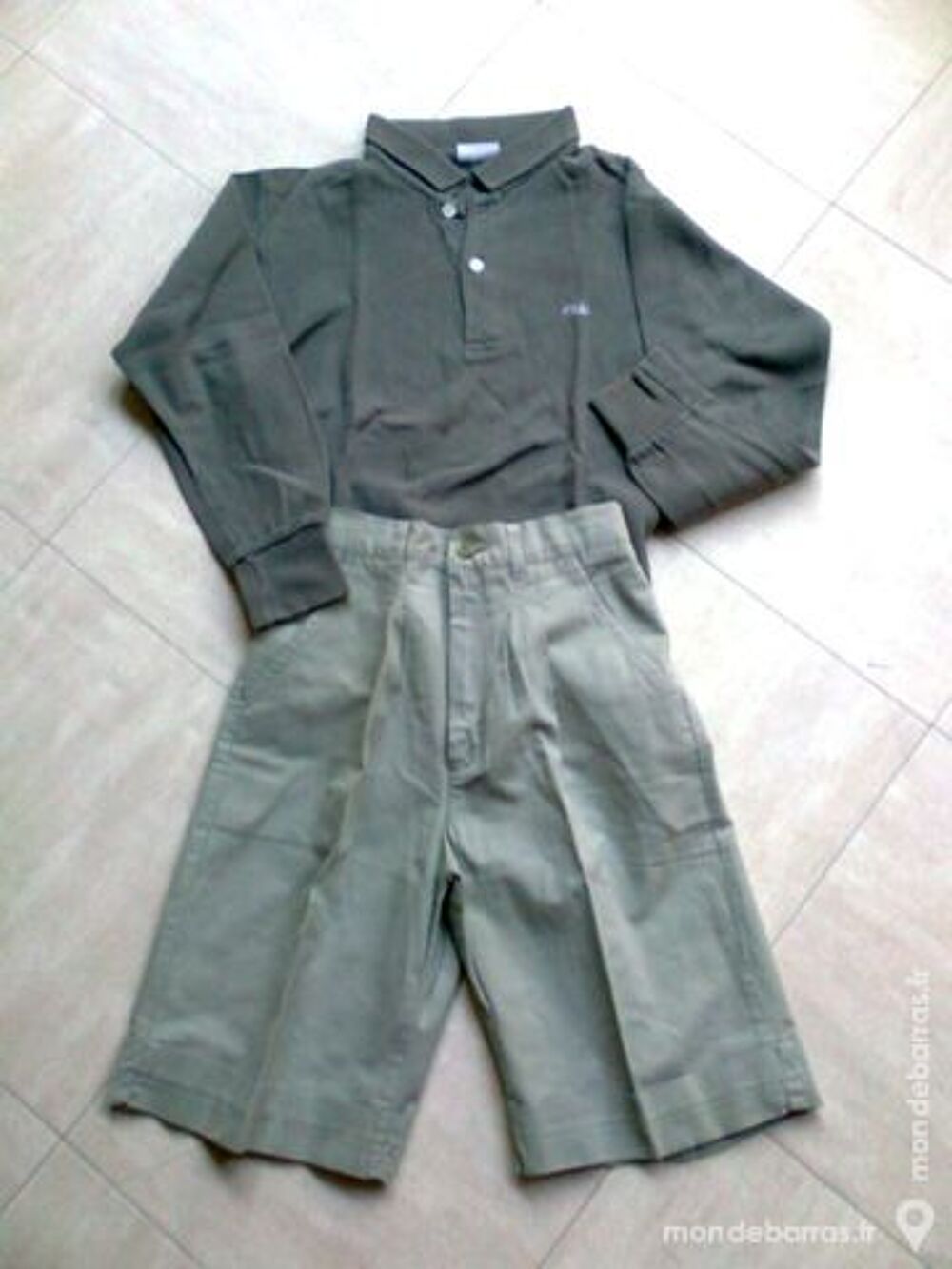 BERMUDA + POLO - 10 ans - zoeads Vêtements enfants