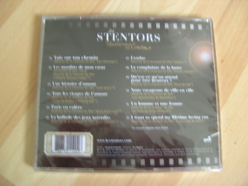 CD Les Stentors "Rendez-vous au Cin&eacute;ma" (Neuf) CD et vinyles
