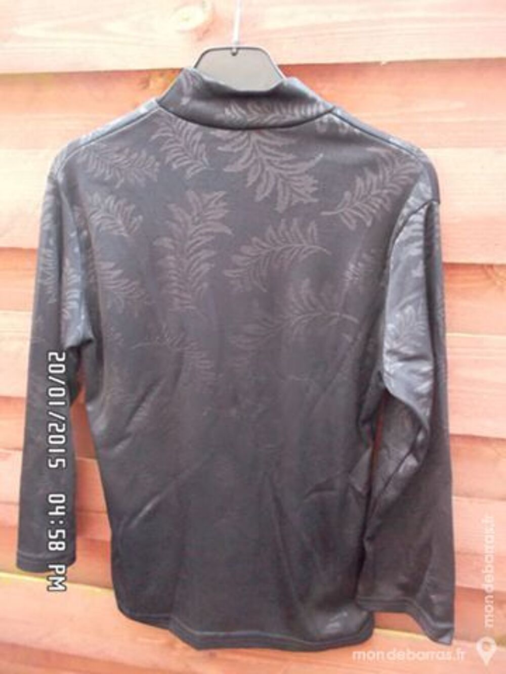 haut noir mim t.34 kiki60230 Vêtements