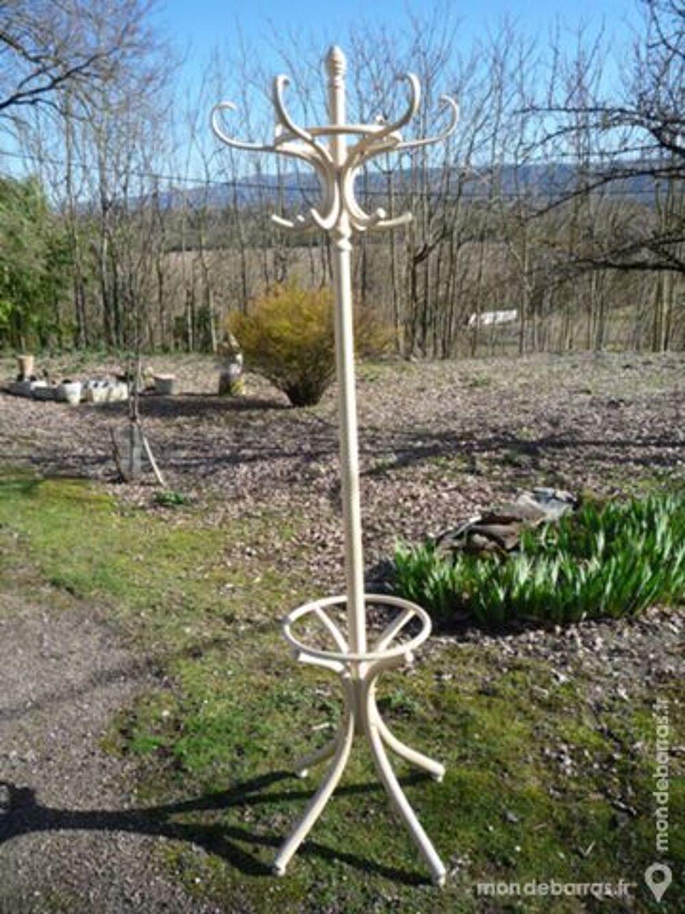 Porte manteau ancien sur pied perroquet Meubles