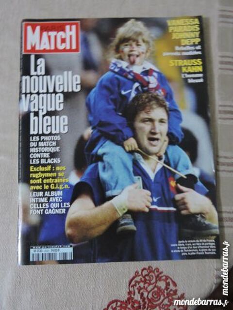 Paris Match - Coupe du monde Rugby 1999 8 Pantin (93)