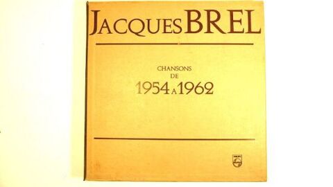  Coffret de 5 disques   Jacques BREL 1954/1962.  25 Montargis (45)