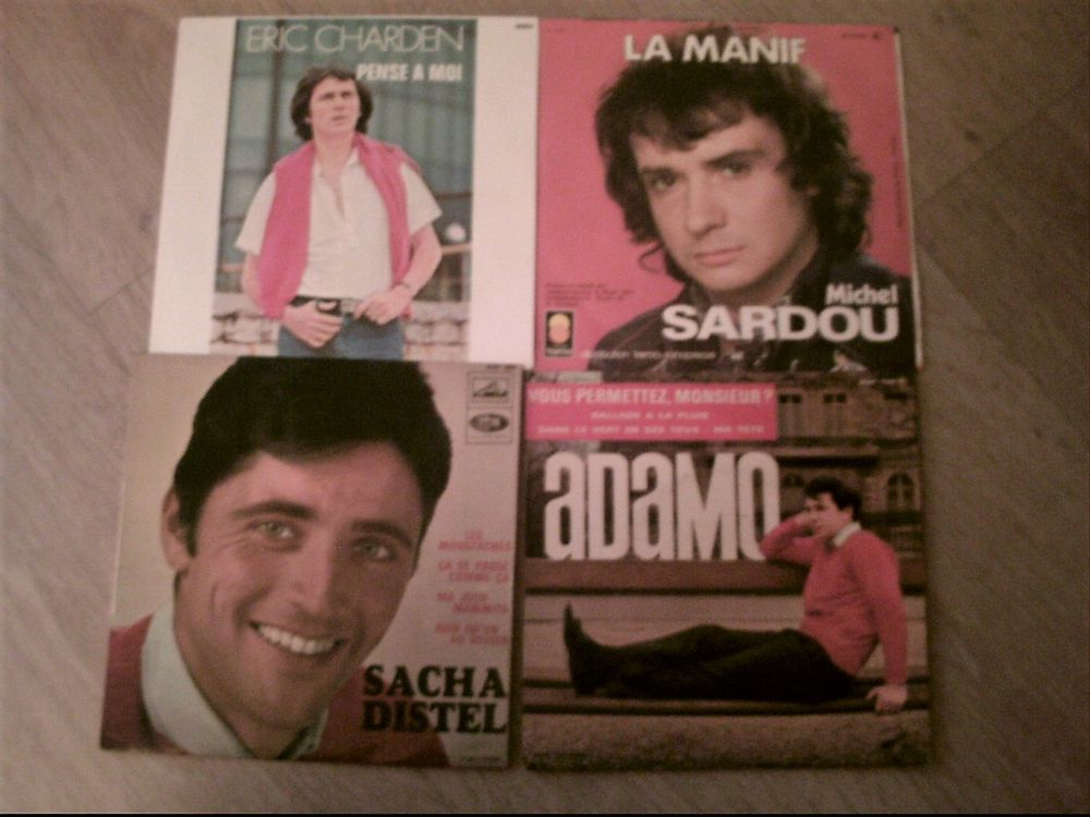 Vinyles 45T CD et vinyles