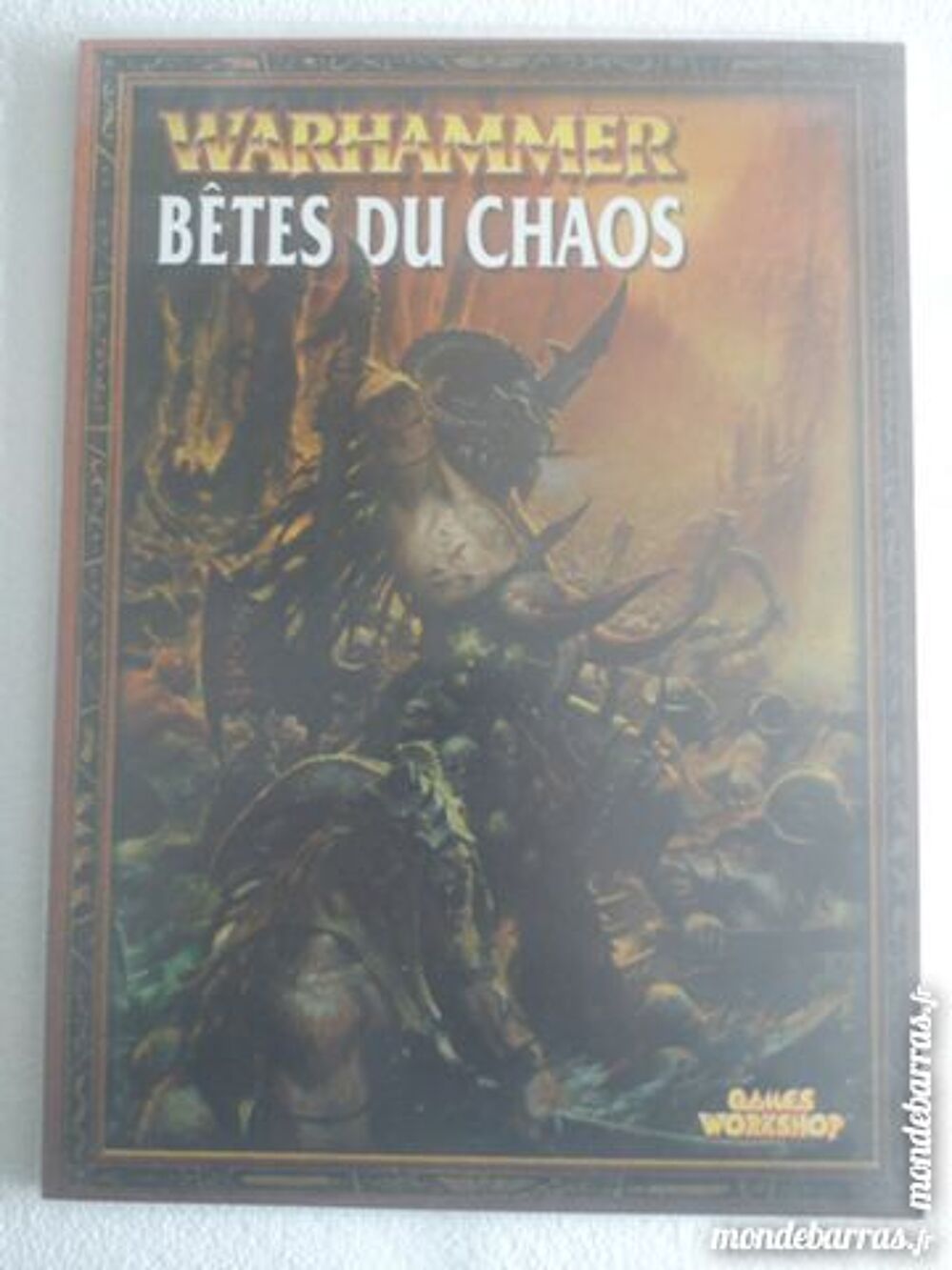 GW - Warhammer - Livres d'arm&eacute;es - B&ecirc;tes du Chaos Jeux / jouets