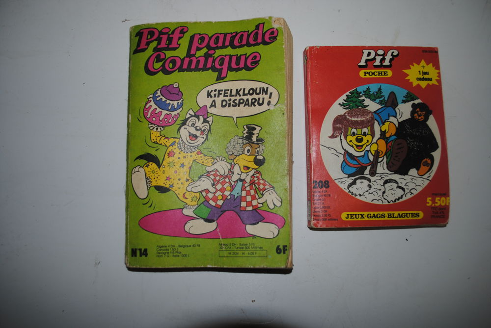 livres BD Pif Mickey 