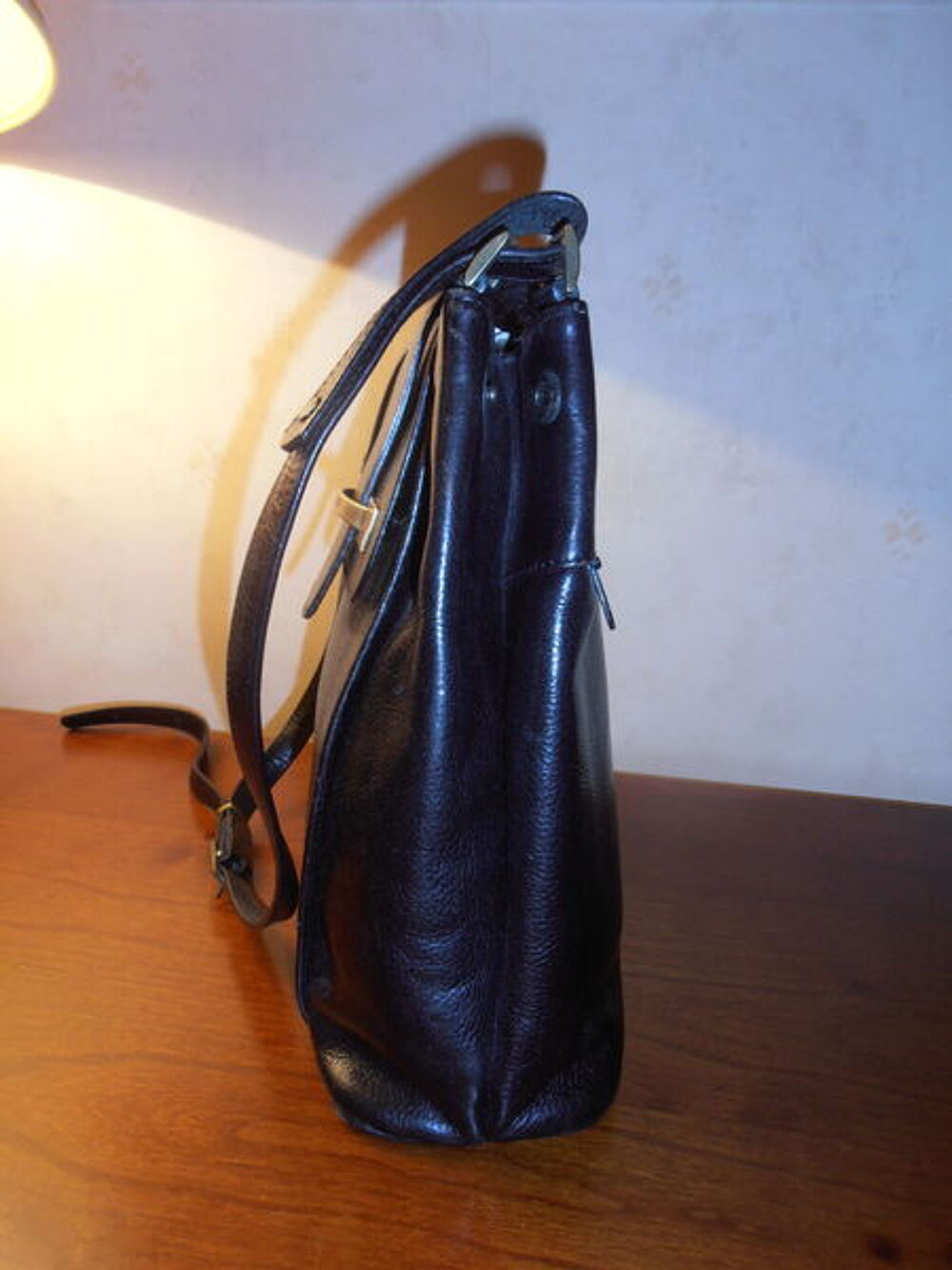 Sac noir Texier (70) Maroquinerie