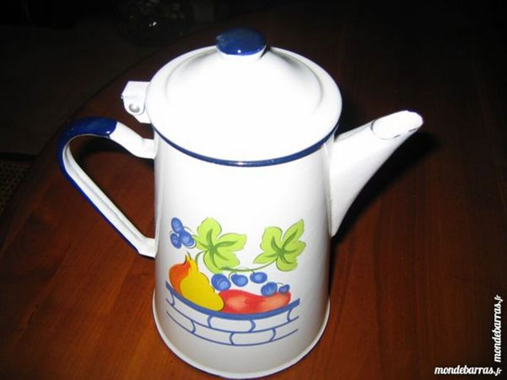 cafeti&egrave;re/ theire emaill&eacute;e Décoration