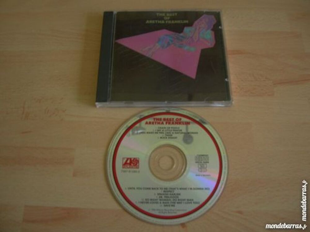 CD ARETHA FRANKLIN The Best Of CD et vinyles