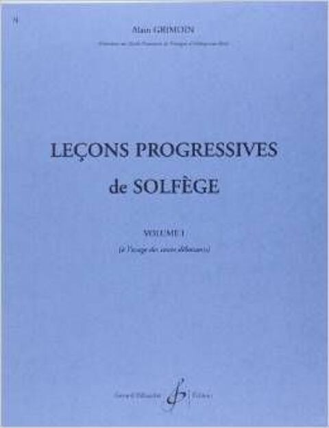 30 leons progressives vol 1 ALAIN GRIMOIN 5 Albi (81)