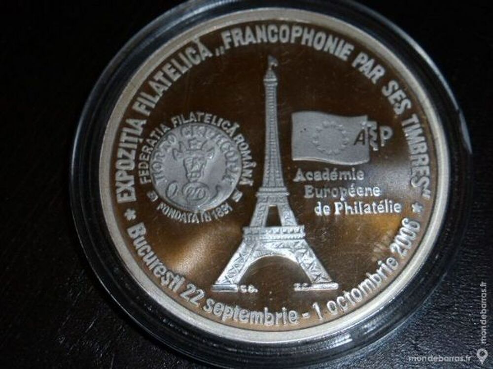 M&eacute;daille argent dans sa capsule d'origine 