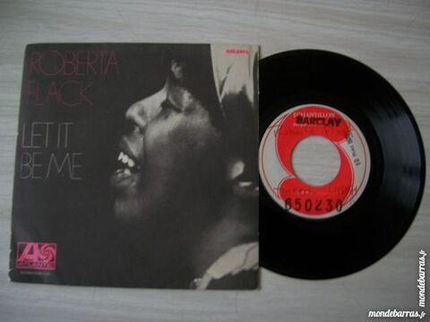 45 TOURS ROBERTA FLACK Let it be me - TEST PRESSING 17 Nantes (44)