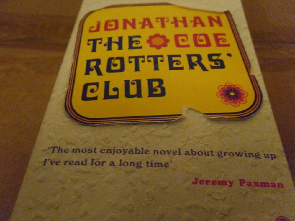 The Rotters Club: Jonathan COE. en Anglais NEUF Livres et BD