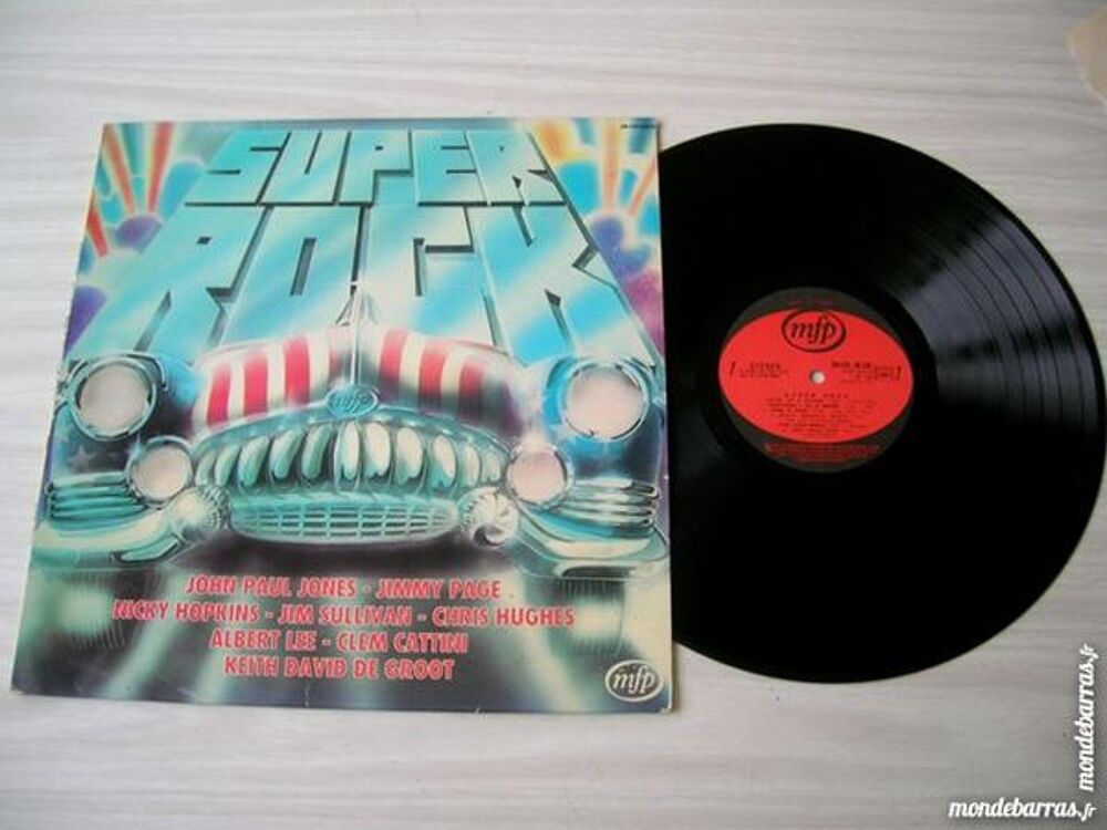 33 TOURS SUPER ROCK - Jimmy Page,Nicky Hopkins, J CD et vinyles
