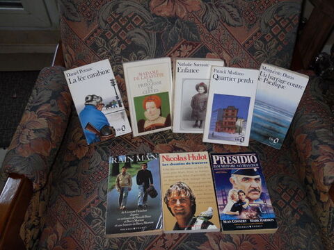 Lot de 8 livres, 5 littraire franais lyce-Univ 7 Neuville-de-Poitou (86)