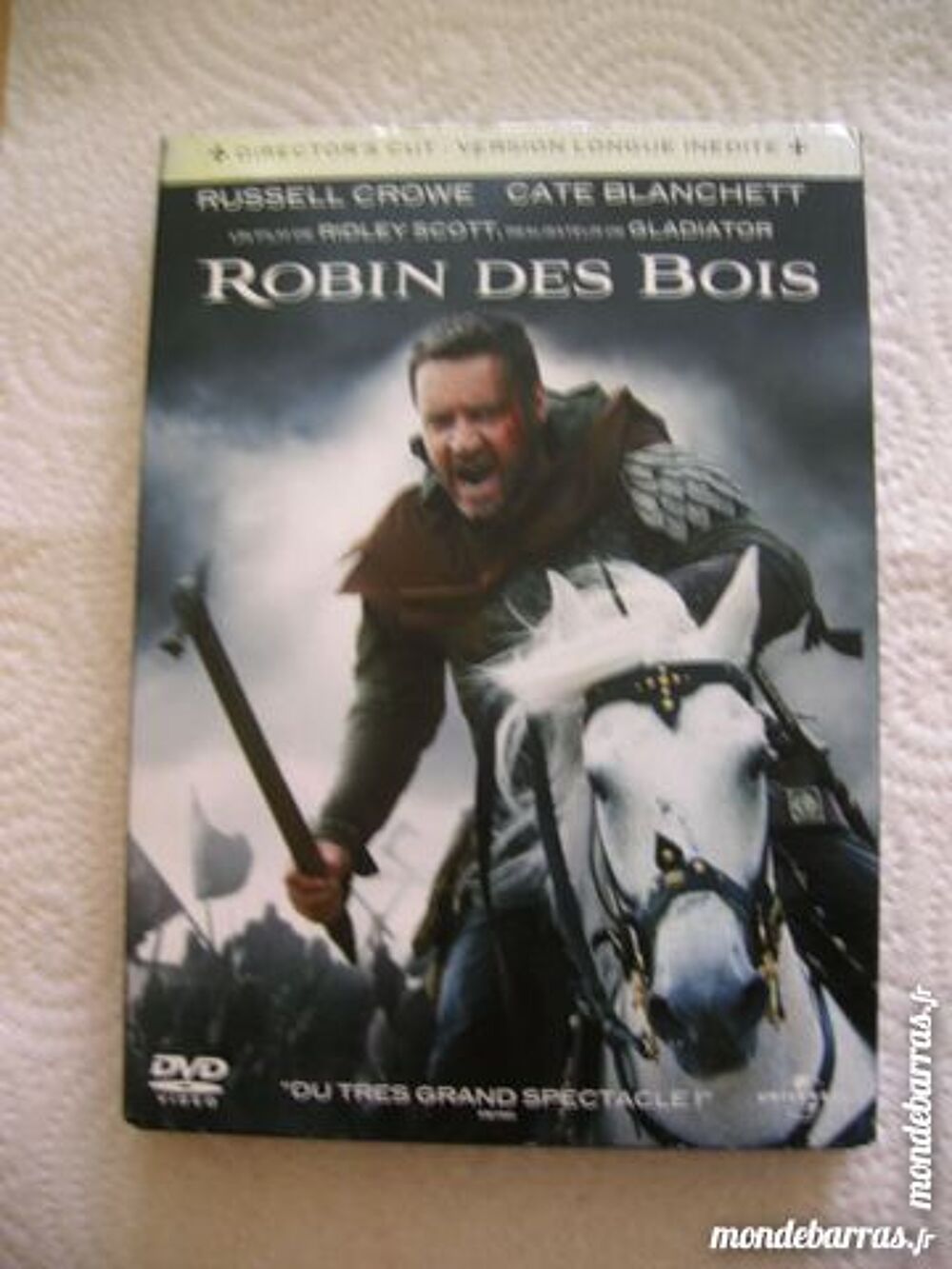 DVD ROBIN DES BOIS - Russell Crowe DVD et blu-ray