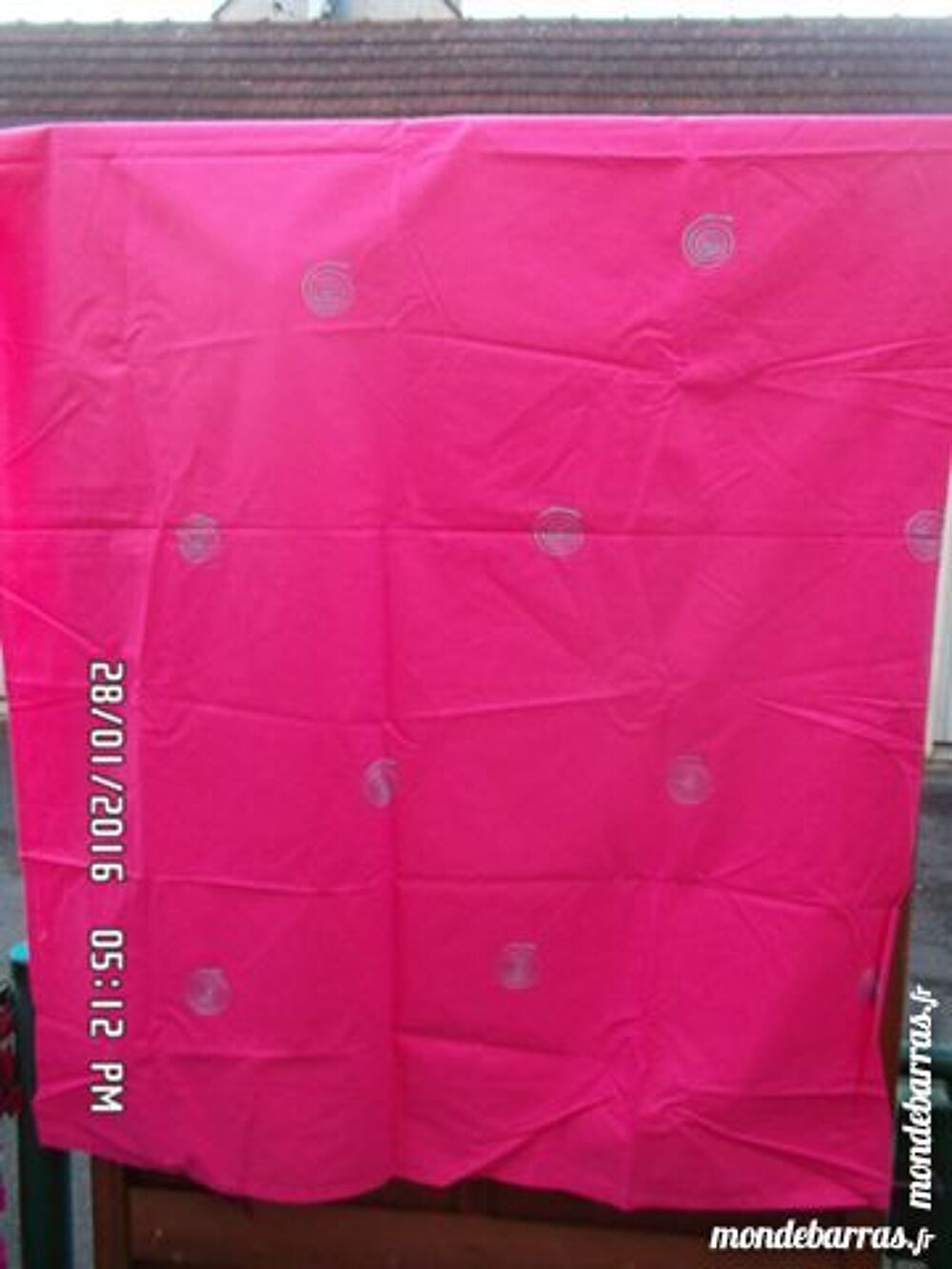 nappe rose spirale bleu Cuisine