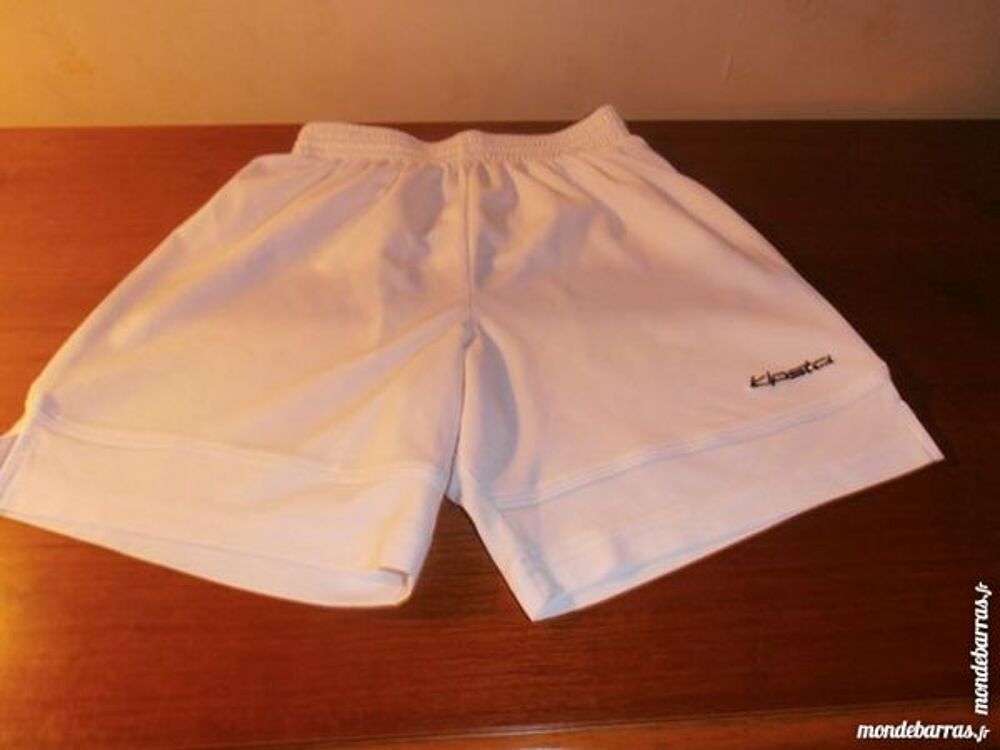 Short de foot blanc Sports