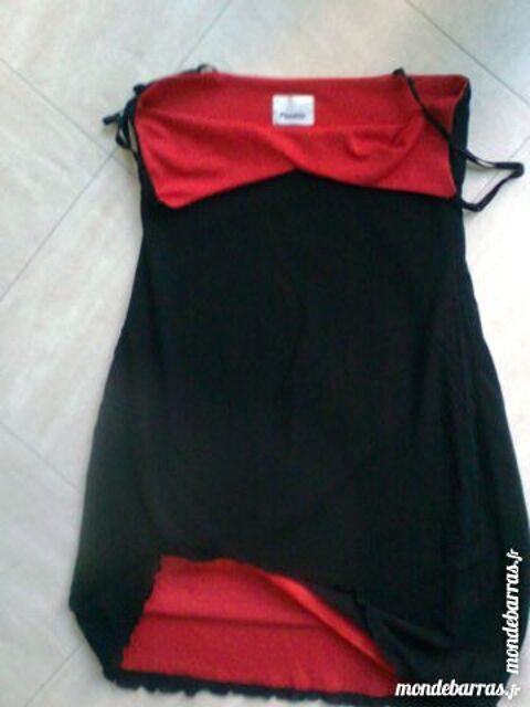 jolie petite ROBE noire et rouge - 36 - zoe 5 Martigues (13)