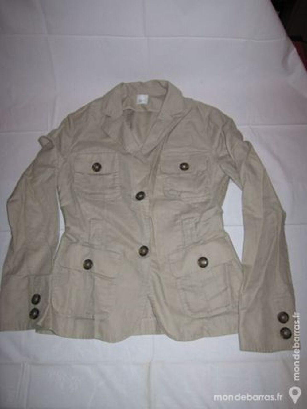 Veste (femme) en lin - CAMA&Iuml;EU - femme - 36 Vêtements