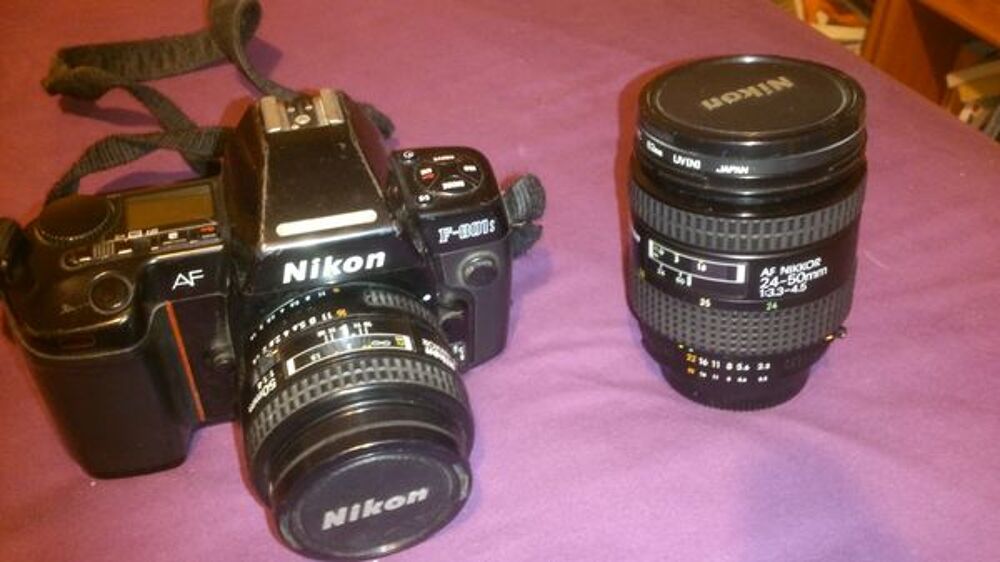 Reflex Nikon F801s - 2 objectifs (NIKKOR) Photos/Video/TV