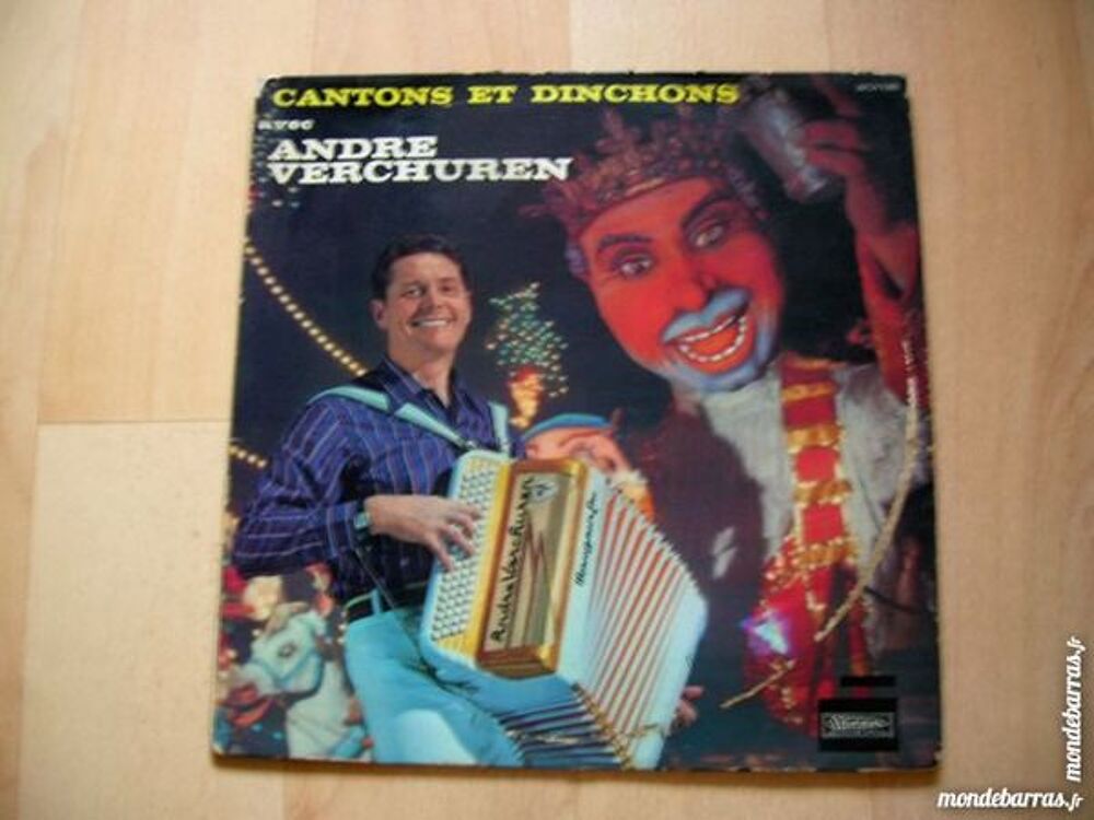 33 TOURS ANDRE VERCHUREN Cantons et dinchons CD et vinyles